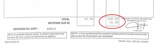 Bulletin relevé de notes de Éloïse Lebrun pour son BTS MMV Bulletin relevé de notes de Éloïse Lebrun pour son BTS MMV